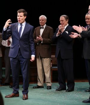 Director Bill Rauch, John McMartin, Michael McKean and Bryan Cranston and Bryan Cranston @ BroadwayWorld Director Bill Rauch, John McMartin, Michael McKean and Bryan Cranston and Bryan Crans Photo