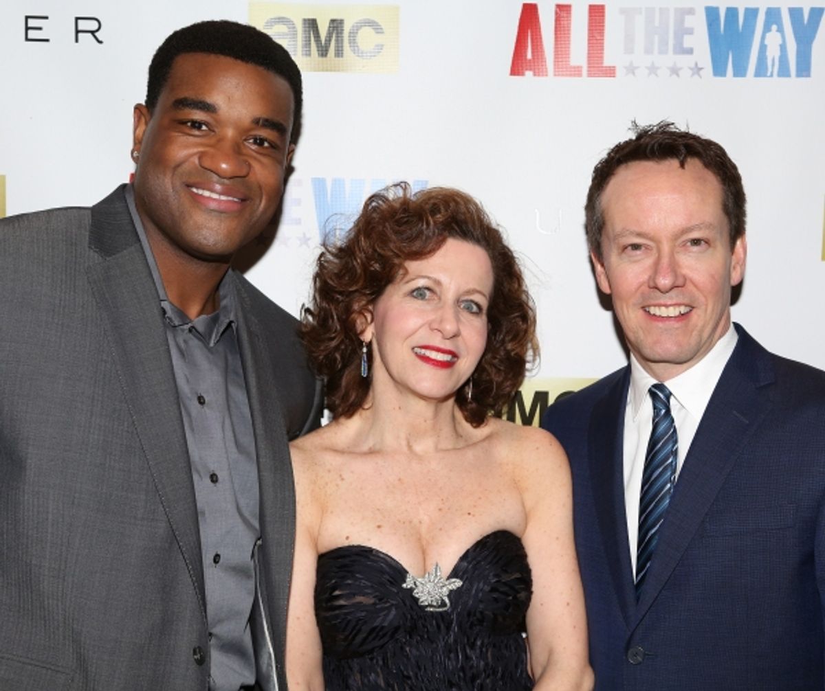 Eric Lenox Abrams, Betsy Aidem and Christopher Liam Moore at 