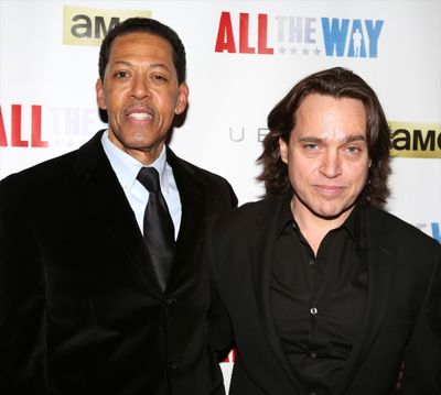 Peter Jay Fernandez and Rob Campbell  Photo