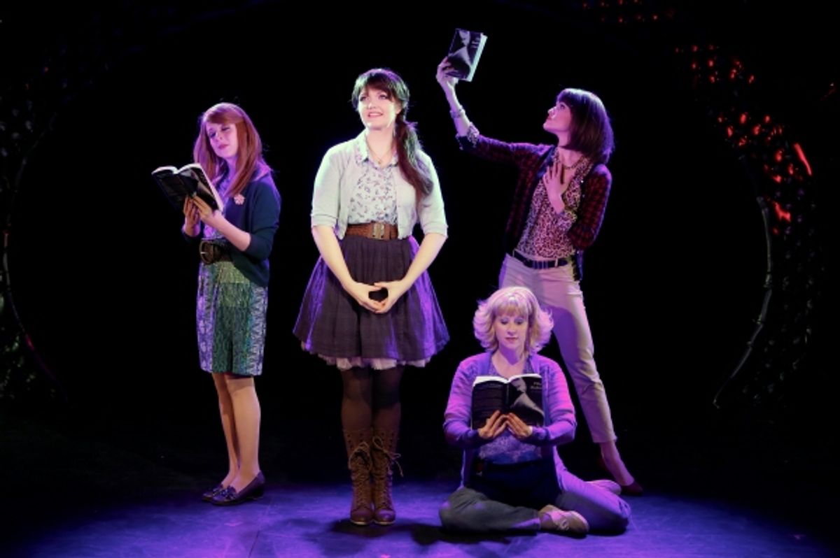 Kaitlyn Frotton, Amber Petty, Chloe Williamson and Ashley Ward  at 