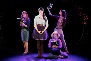 Kaitlyn Frotton, Amber Petty, Chloe Williamson and Ashley Ward  Photo