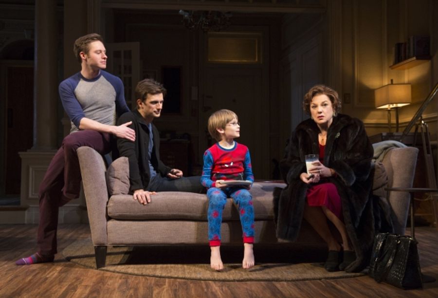 Photo Flash: First Look at Tyne Daly, Bobby Steggert & More in Broadway's MOTHERS AND SONS Image