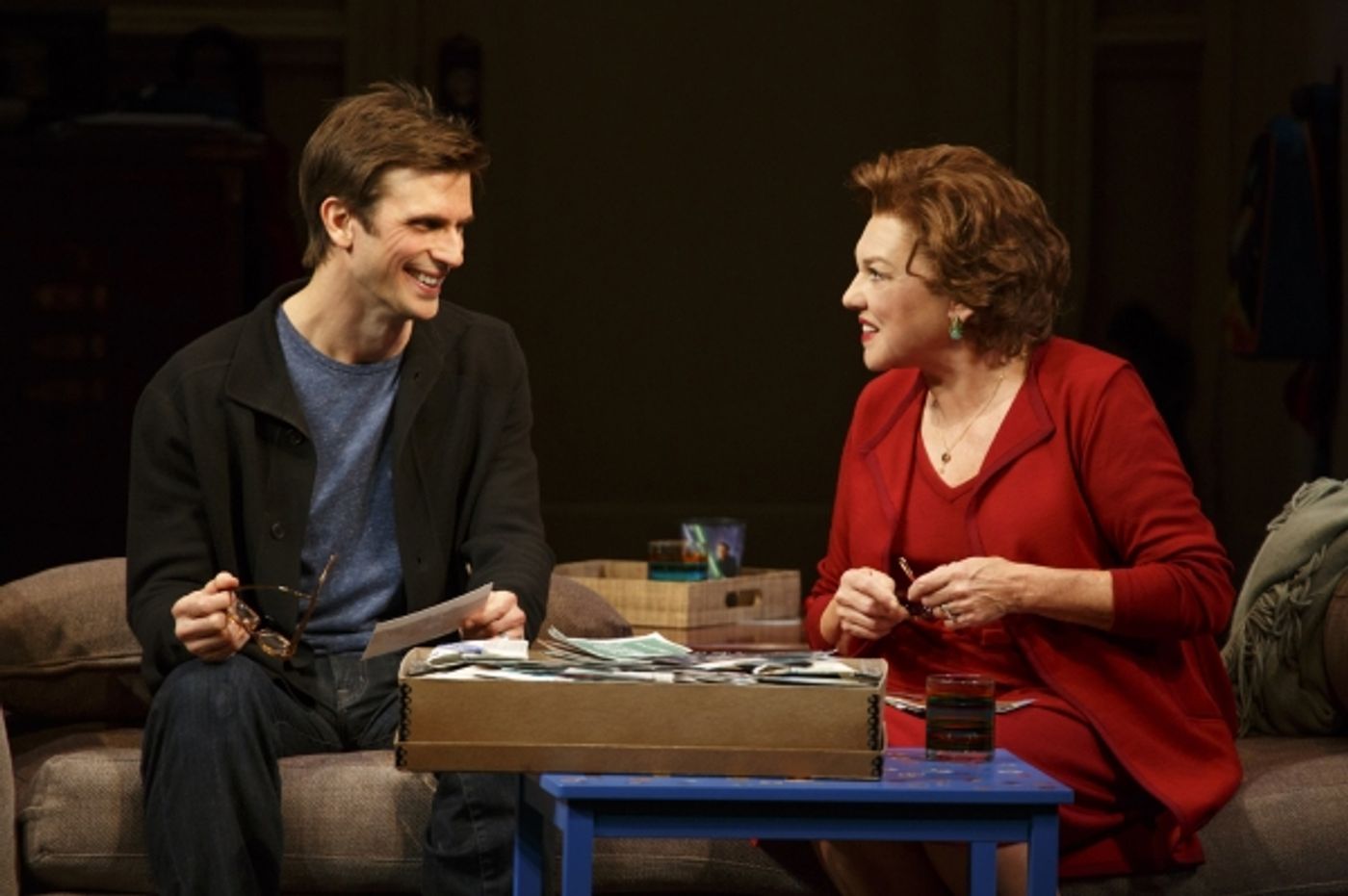 Photo Flash: First Look at Tyne Daly, Bobby Steggert & More in Broadway's MOTHERS AND SONS  Image