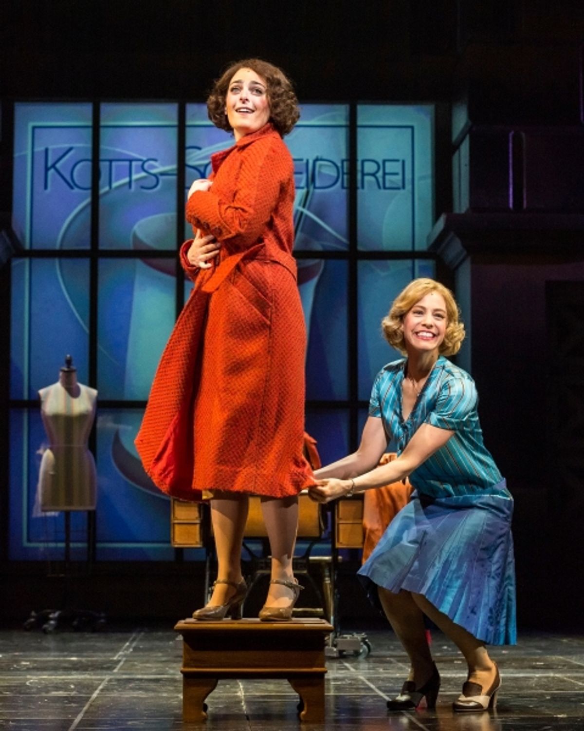 Hannah Corneau and Leigh Ann Larkin at 