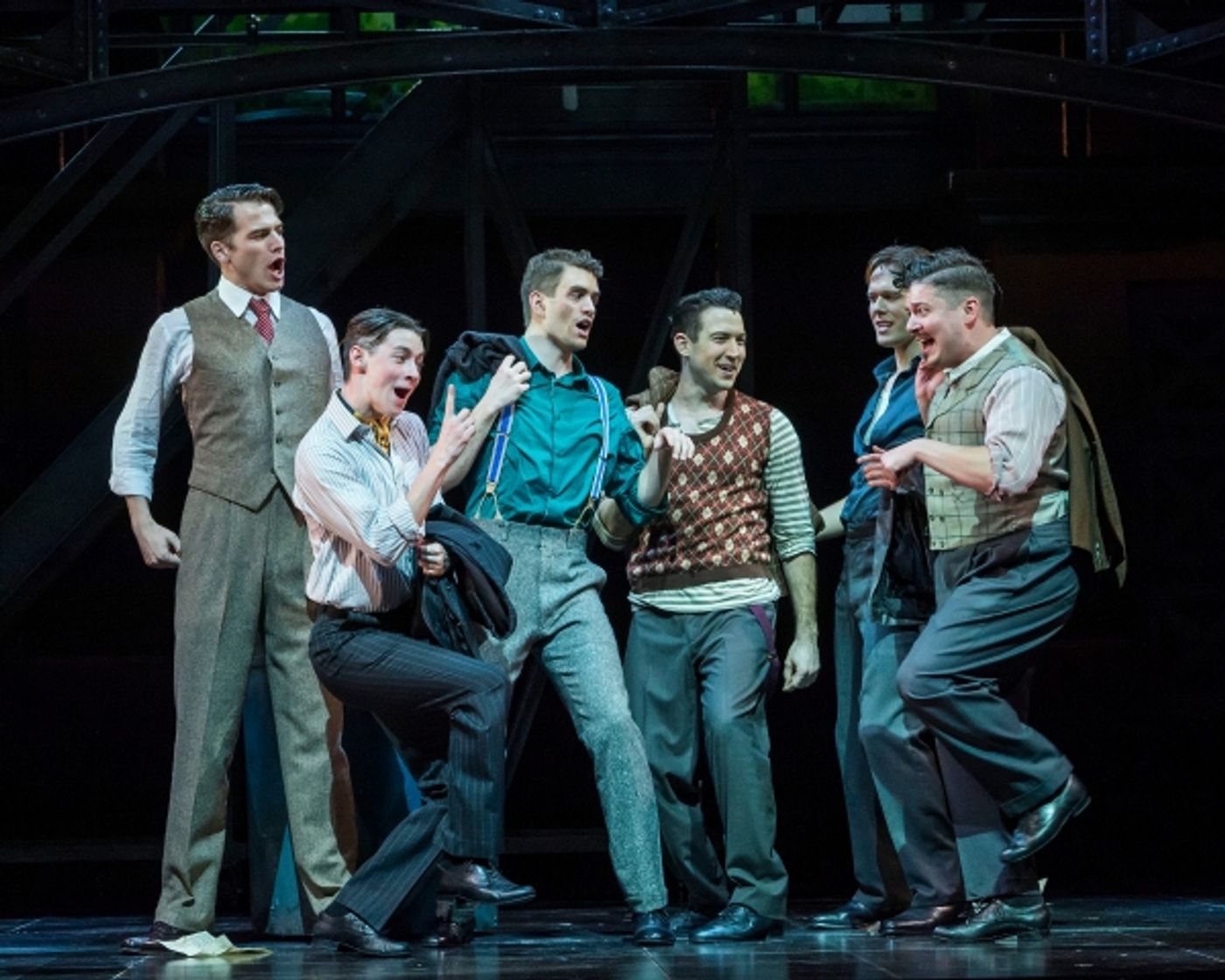 Photo Flash: First Look at Shayne Kennon, Will Blum, Leigh Ann Larkin & More in Barry Manilow's HARMONY at CTG/Ahmanson Theatre Photo Flash: First Look at Shayne Kennon, Will Blum, Leigh Ann Larkin & More in Barry Manilow's HARMONY at CTG/Ahmanson Theatre Image