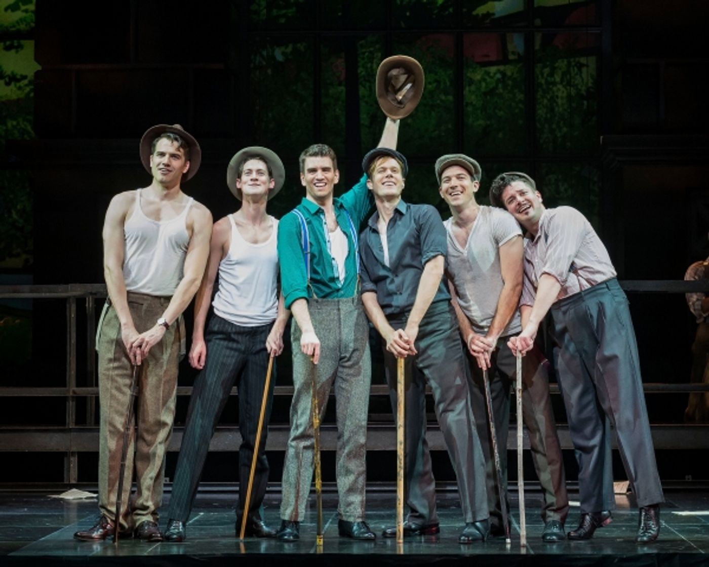 Photo Flash: First Look at Shayne Kennon, Will Blum, Leigh Ann Larkin & More in Barry Manilow's HARMONY at CTG/Ahmanson Theatre Photo Flash: First Look at Shayne Kennon, Will Blum, Leigh Ann Larkin & More in Barry Manilow's HARMONY at CTG/Ahmanson Theatre Image