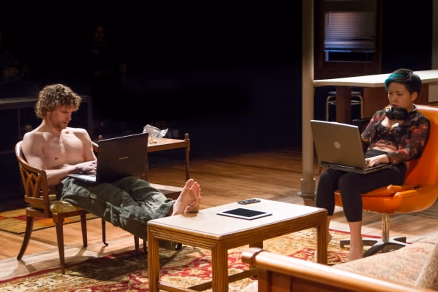 Photo Flash: First Look at The New Colony's REWILDING GENIUS at Steppenwolf Image