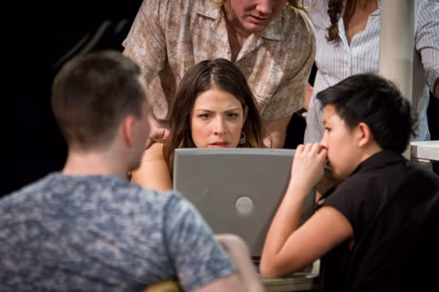 Photo Flash: First Look at The New Colony's REWILDING GENIUS at Steppenwolf Image