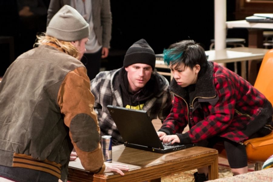 Photo Flash: First Look at The New Colony's REWILDING GENIUS at Steppenwolf Image