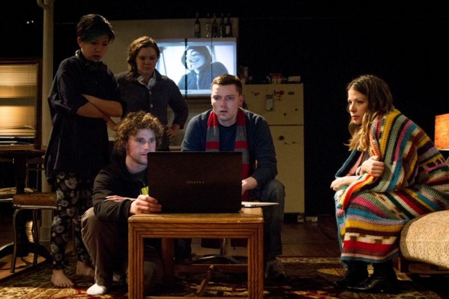 Photo Flash: First Look at The New Colony's REWILDING GENIUS at Steppenwolf Image