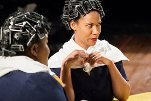 Dot (Earliana McLaurin) and Jackie (Kyra Morris) @ BroadwayWorld Dot (Earliana McLaurin) and Jackie (Kyra Morris) Photo