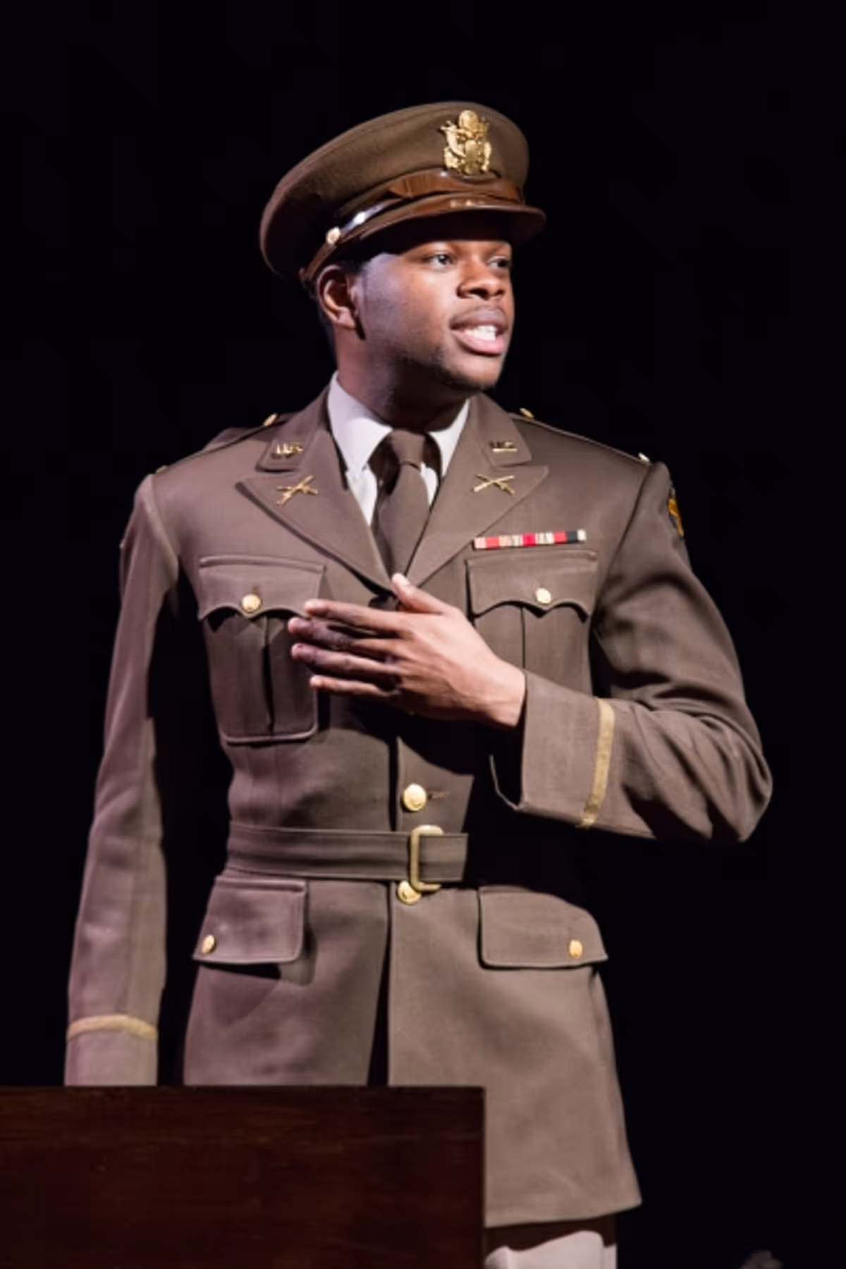 Bobby (Tyrone Marcus Phillips) at First Look at Prologue Theatre's SATURDAY NIGHT/SUNDAY MORNING at Steppenwolf