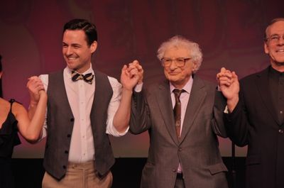 Max Von Essen, Sheldon Harnick and Mark Jacoby Photo