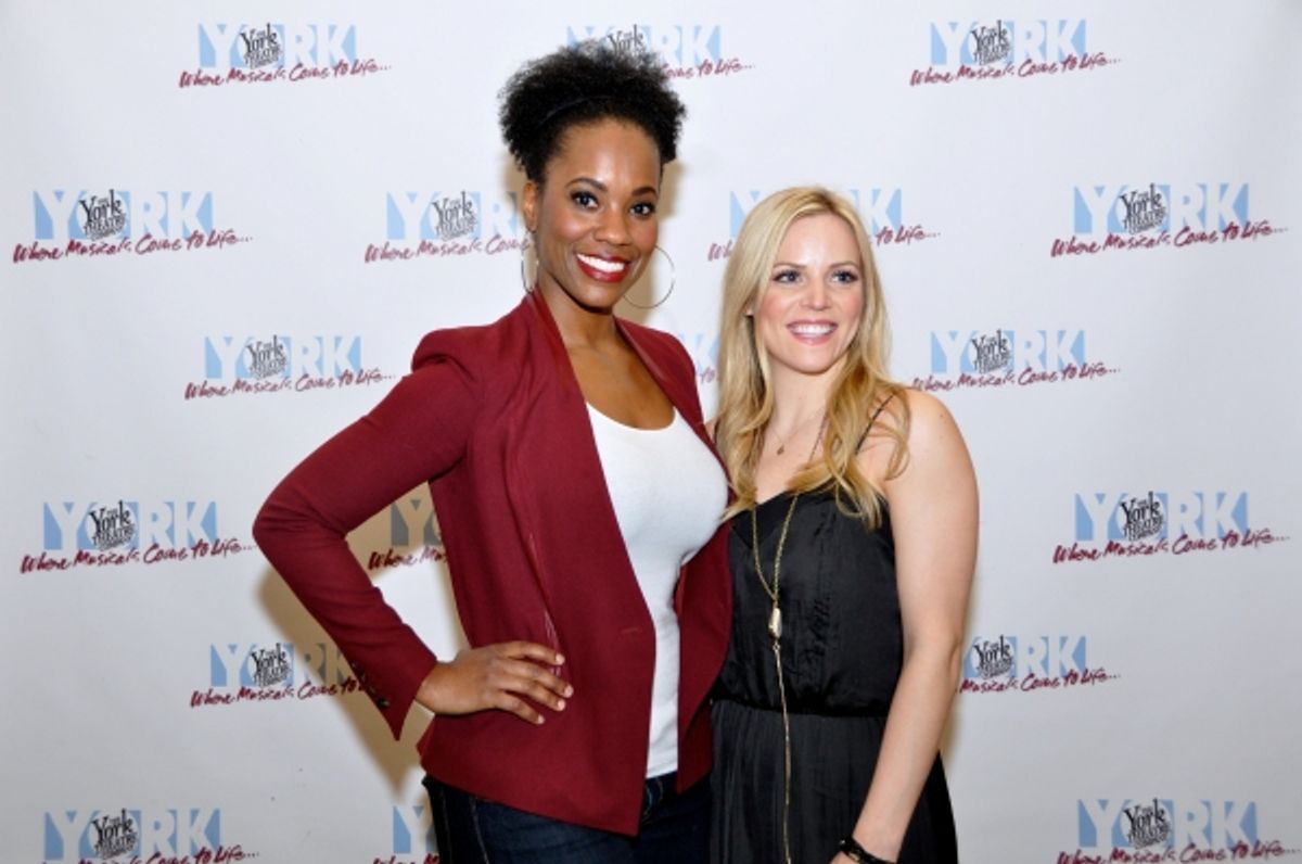 Zakiya Young and Katie Rose Clarke at 