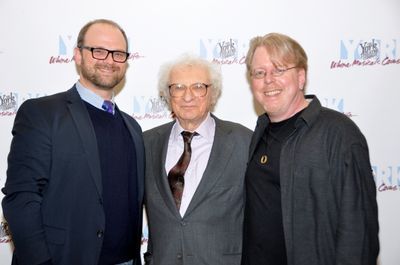 Carl Andress, Sheldon Harnick and Christopher McGovern Photo