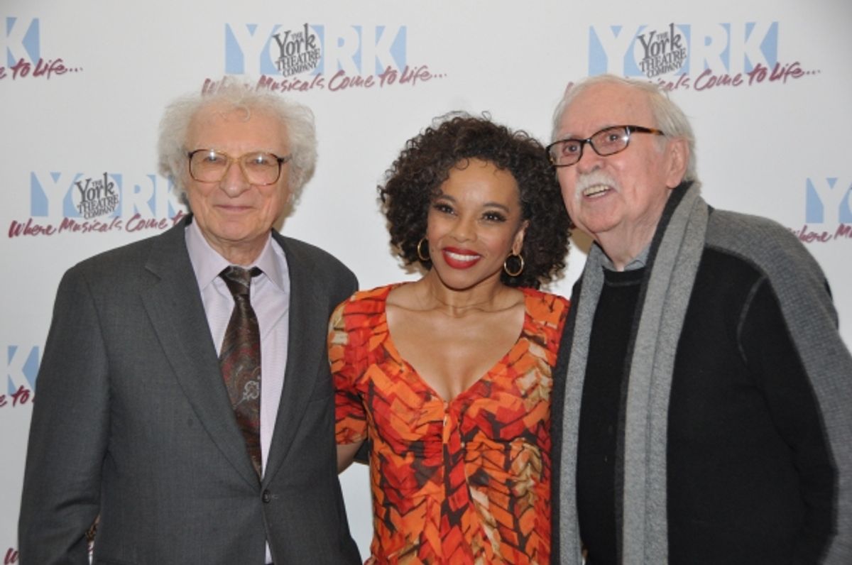 Sheldon Harnick, Debra Walton and Thomas Meehan at 