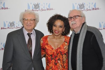 Sheldon Harnick, Debra Walton and Thomas Meehan Photo