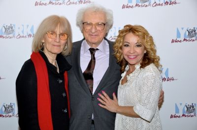 Margery Gray Harnick, Sheldon Harnick and Jennifer Cody Photo