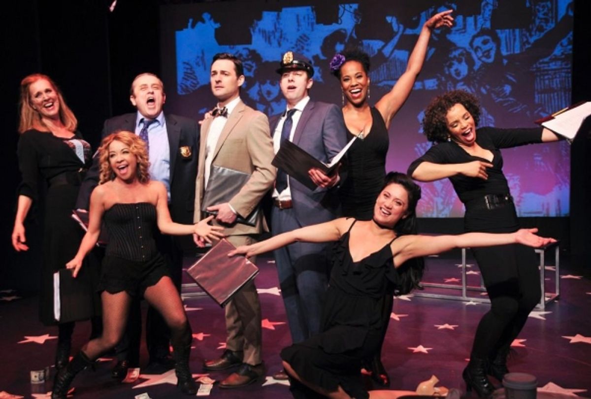 Marcy McGuigan, Jennifer Cody, Michael McCormick, Max Von Essen, Tally Sessions, Zakiya Young, Diane Phelan and Debra Walton at 