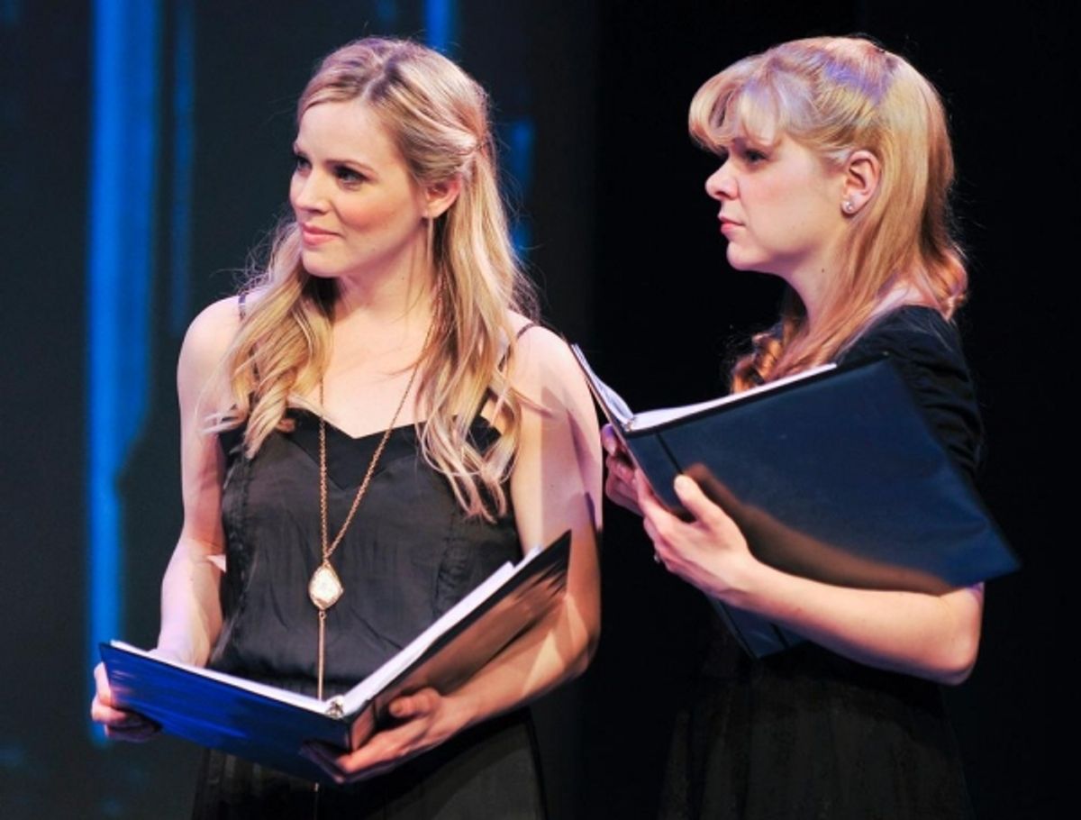 Katie Rose Clarke and Jillian Lewis at 