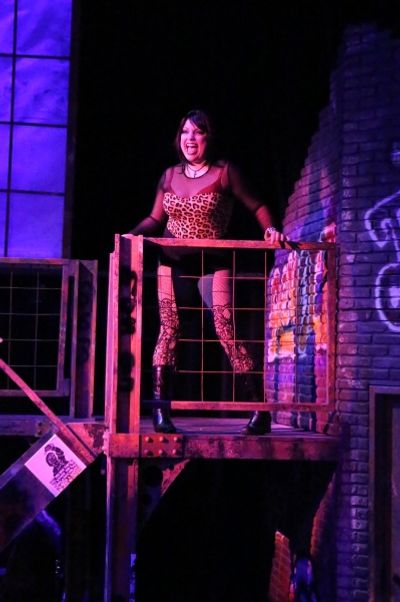 Anna Skidis (as Mimi), singing ''Out Tonight'' Photo