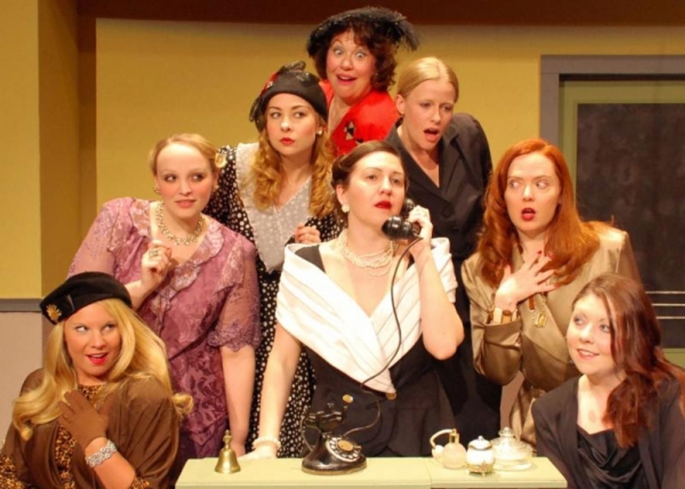 Photo Flash: First Look at Buck Creek Players' THE WOMEN, Beg. Tonight  Image