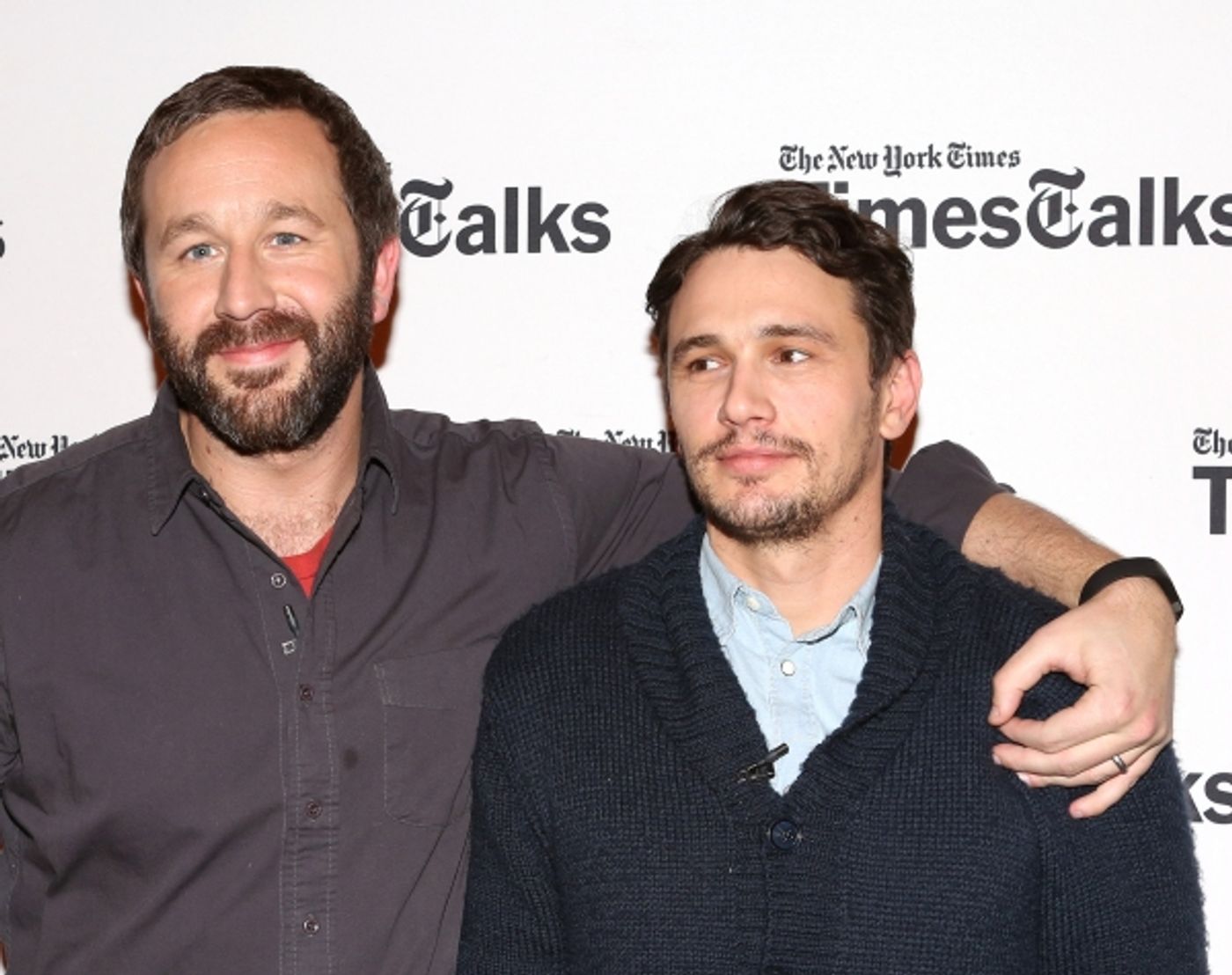 Photo Coverage: OF MICE AND MEN's James Franco and Chris O'Dowd Stop by 'TimesTalks'  Image