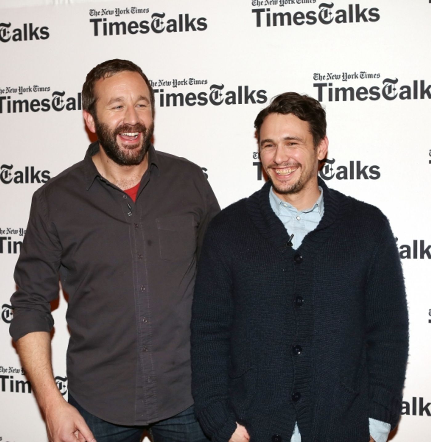 Photo Coverage: OF MICE AND MEN's James Franco and Chris O'Dowd Stop by 'TimesTalks'  Image