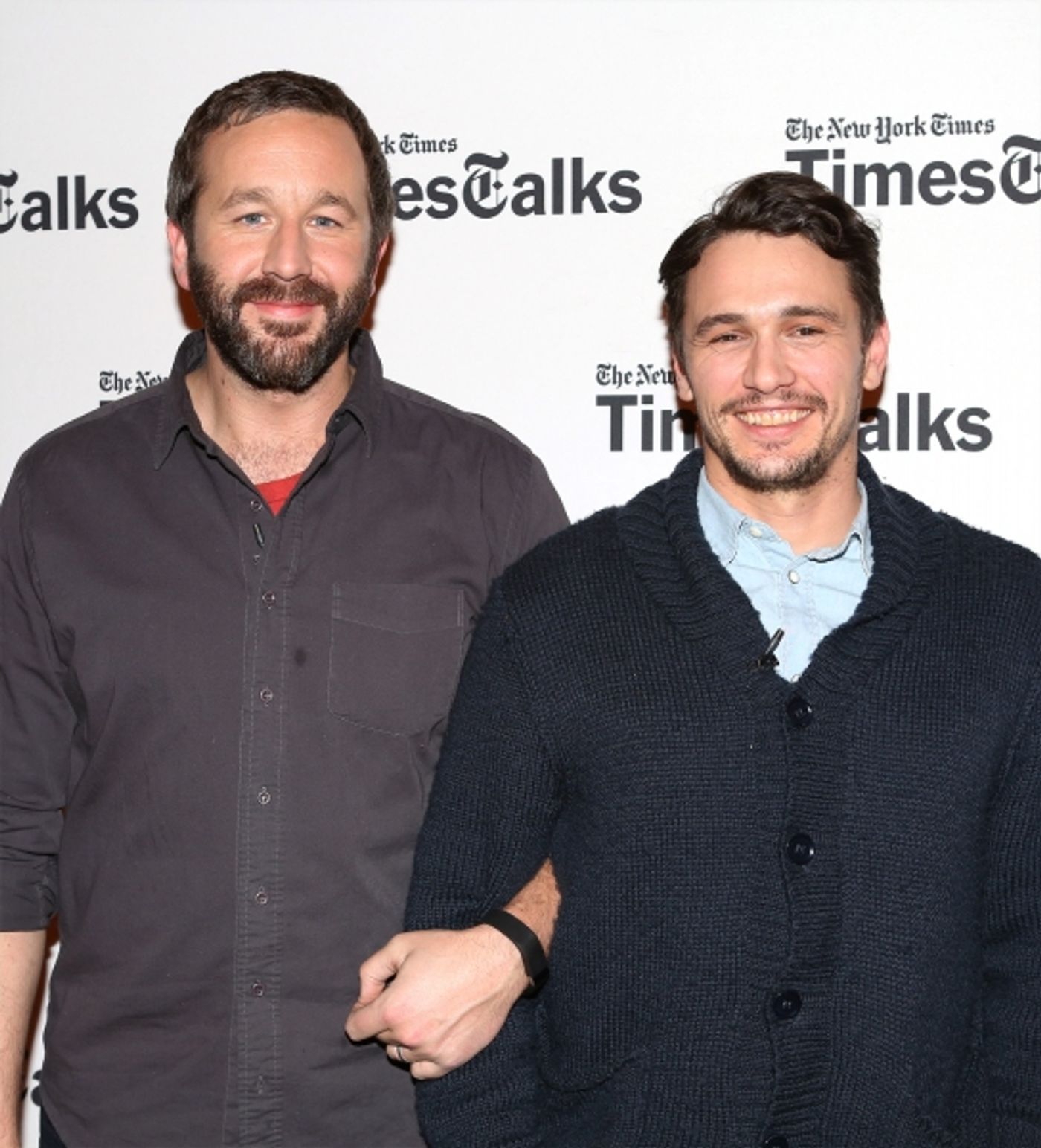 Photo Coverage: OF MICE AND MEN's James Franco and Chris O'Dowd Stop by 'TimesTalks' Photo Coverage: OF MICE AND MEN's James Franco and Chris O'Dowd Stop by 'TimesTalks' Image