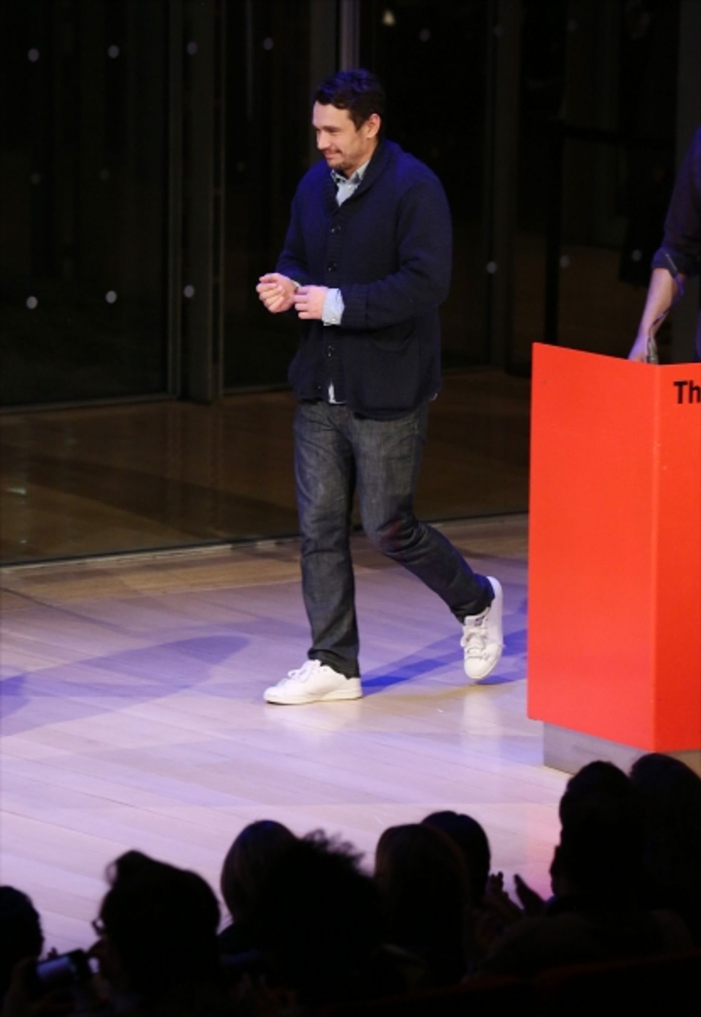 Photo Coverage: OF MICE AND MEN's James Franco and Chris O'Dowd Stop by 'TimesTalks'  Image
