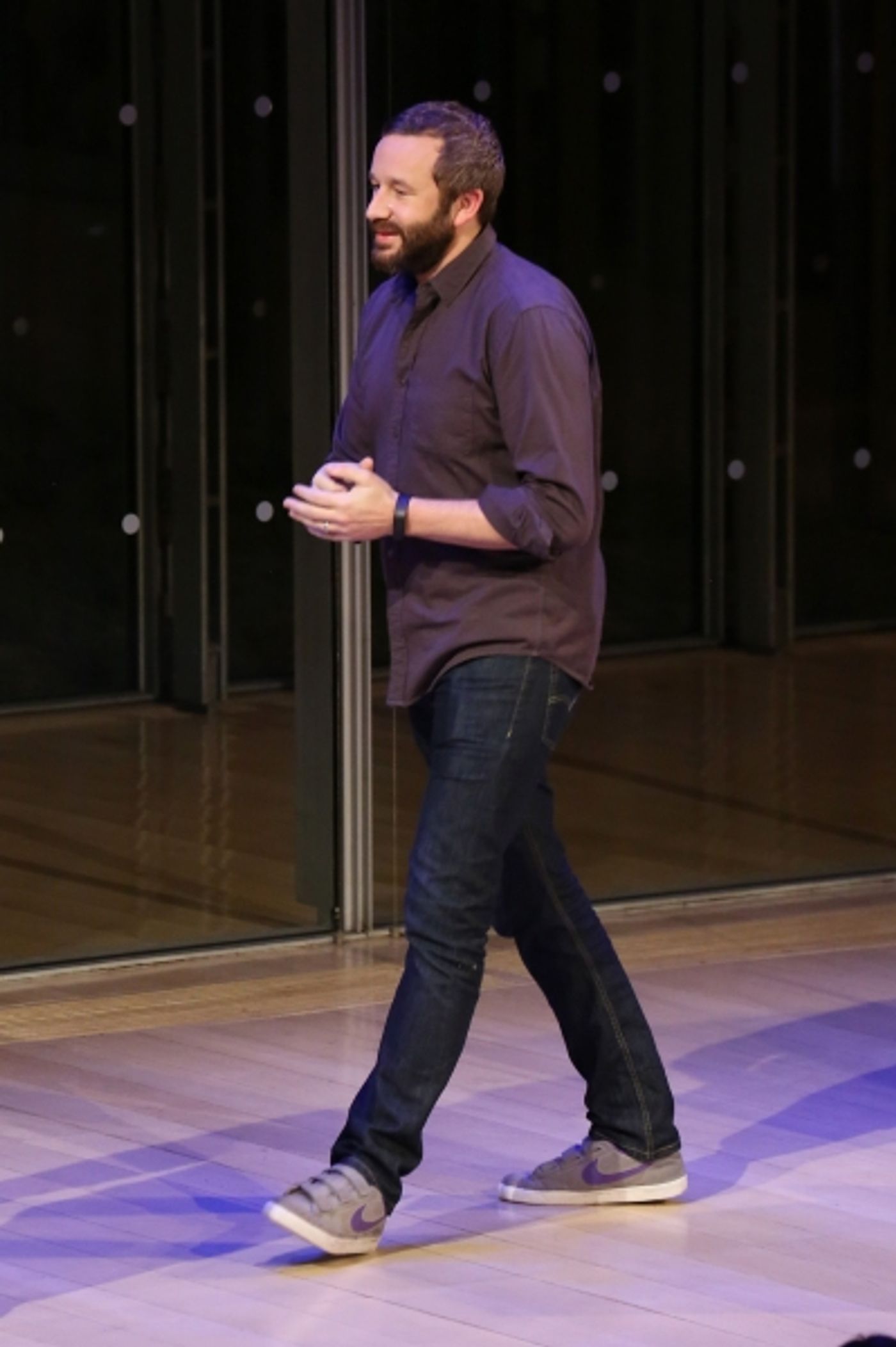 Photo Coverage: OF MICE AND MEN's James Franco and Chris O'Dowd Stop by 'TimesTalks'  Image