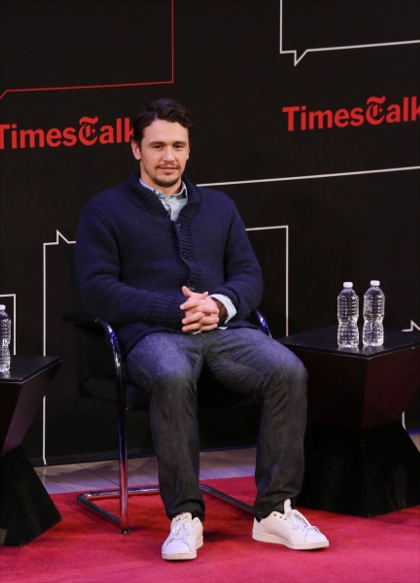Photo Coverage: OF MICE AND MEN's James Franco and Chris O'Dowd Stop by 'TimesTalks'  Image