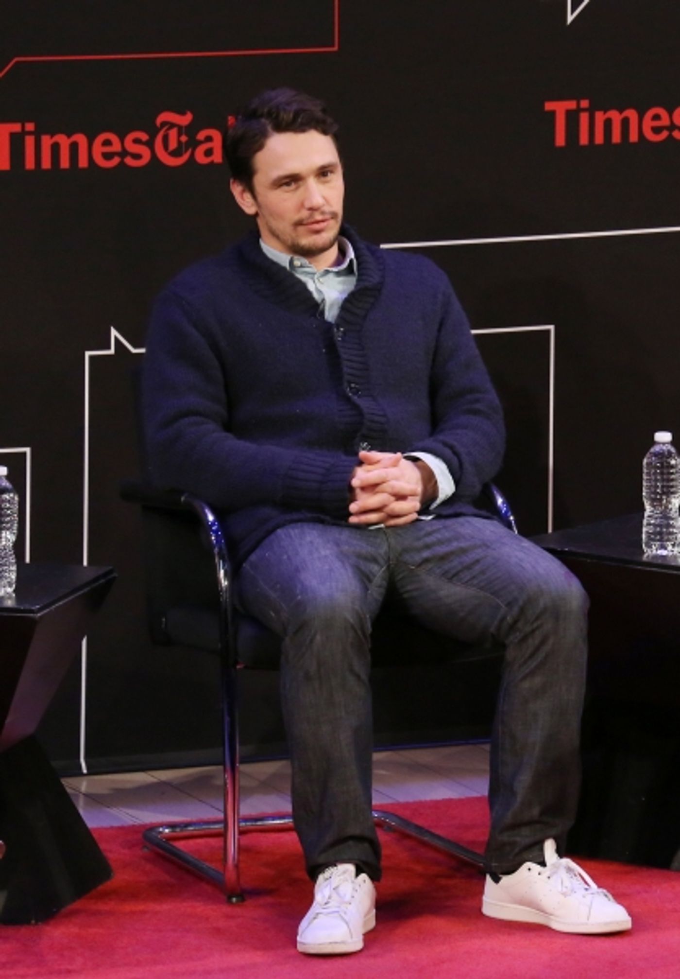 Photo Coverage: OF MICE AND MEN's James Franco and Chris O'Dowd Stop by 'TimesTalks'  Image