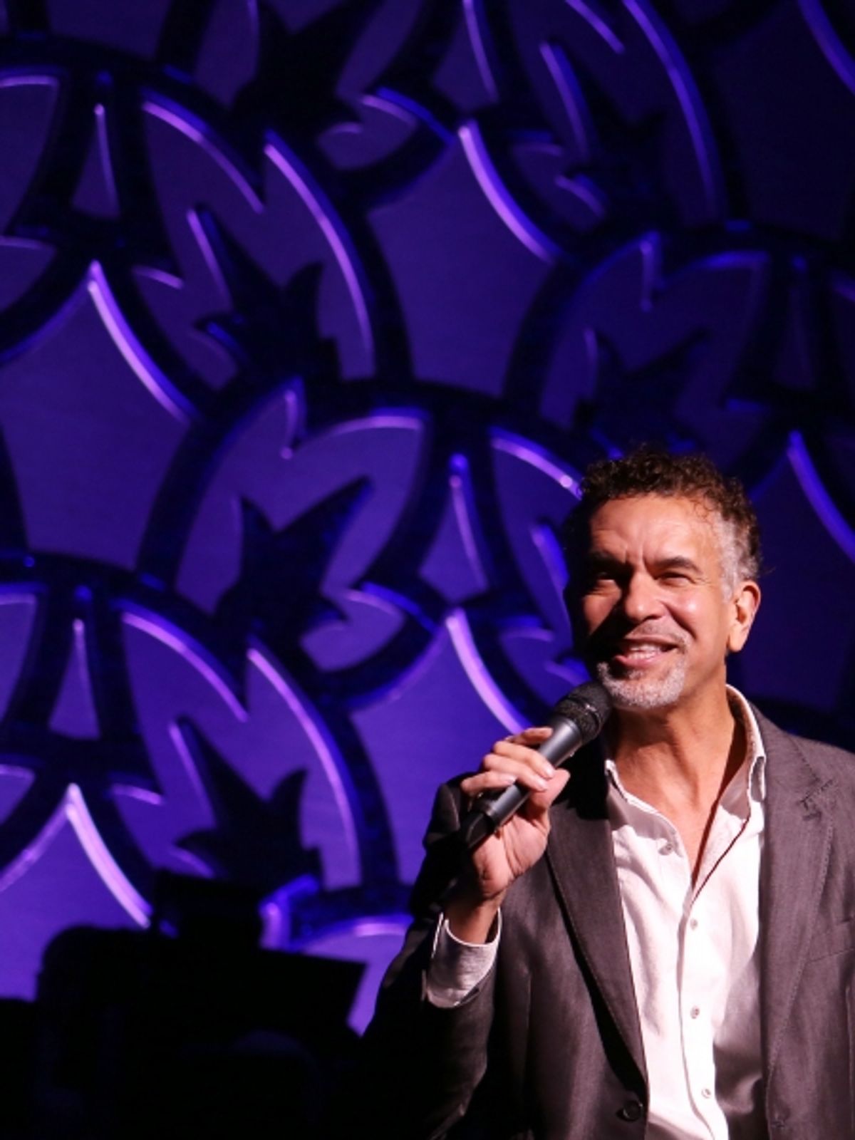 Brian Stokes Mitchell introduces k.d. lang at 