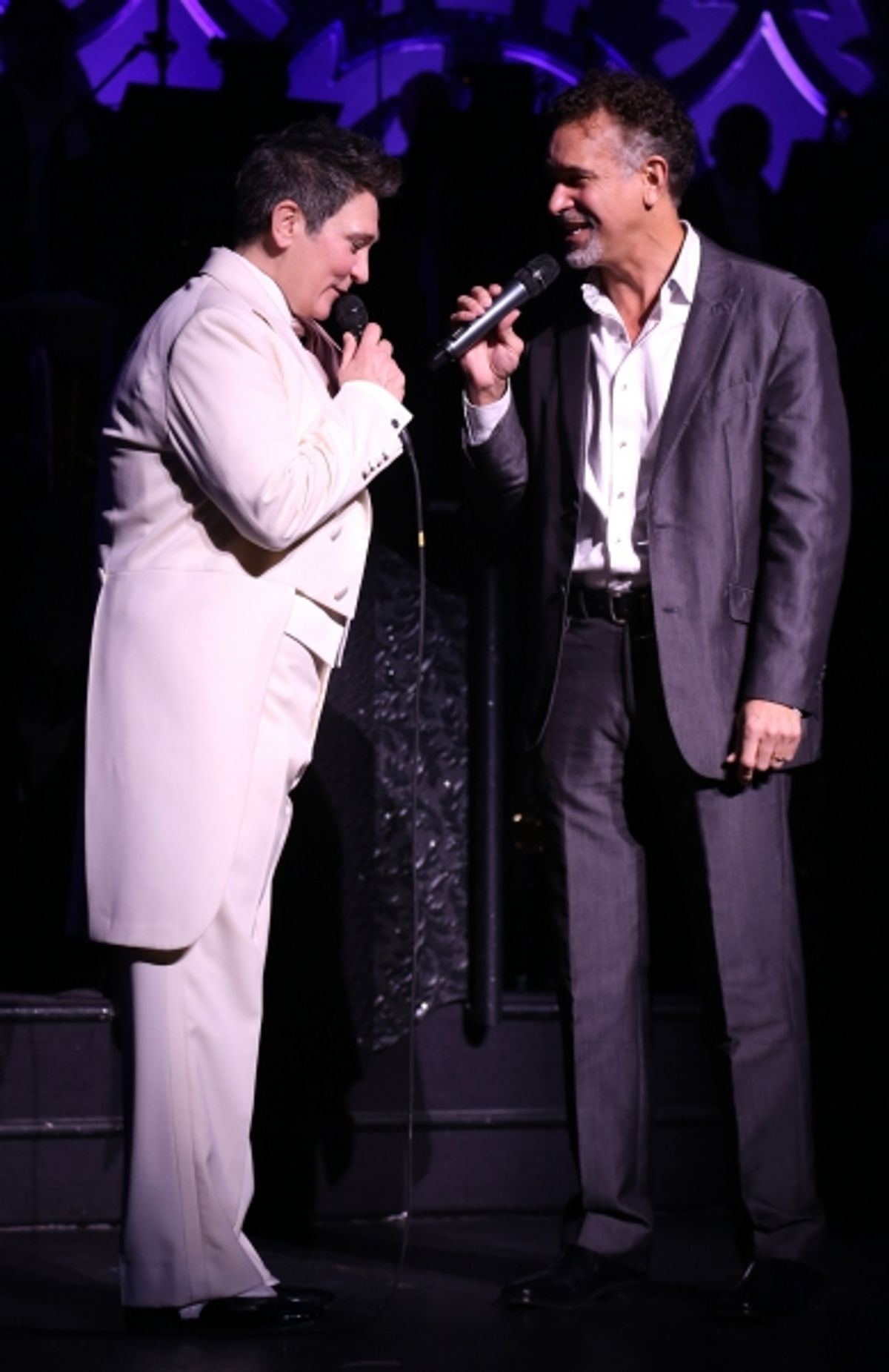 Brian Stokes Mitchell and k.d. lang  at 