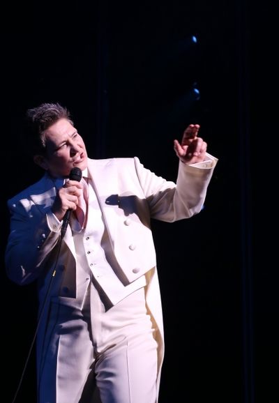 k.d. lang performs ''Hallelujah''  Photo