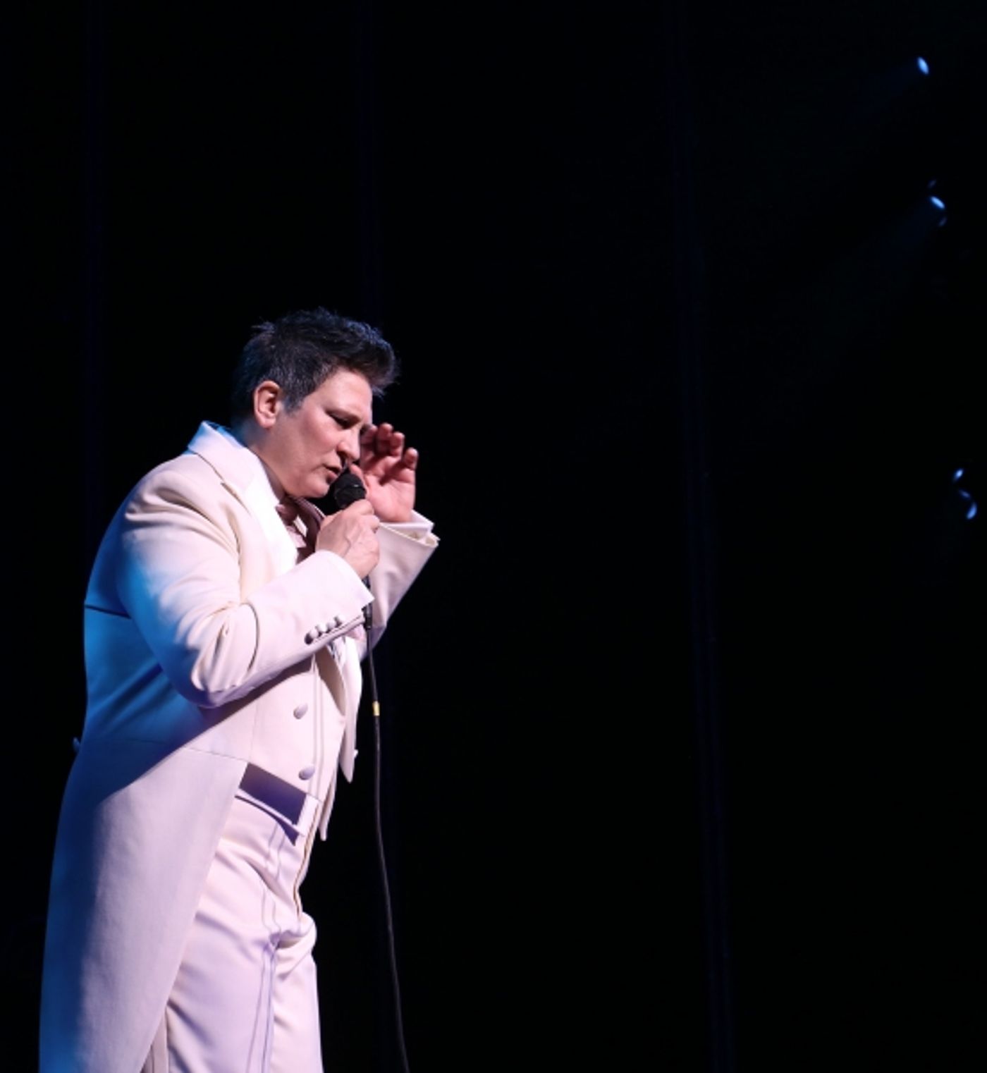 Photo Coverage: k.d. lang Performs 'Hallelujah' in AFTER MIDNIGHT  Image