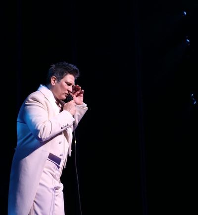 k.d. lang performs ''Hallelujah''  Photo