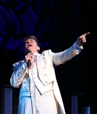 k.d. lang performs ''Hallelujah''  Photo