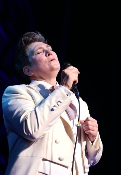 k.d. lang performs ''Hallelujah''  Photo