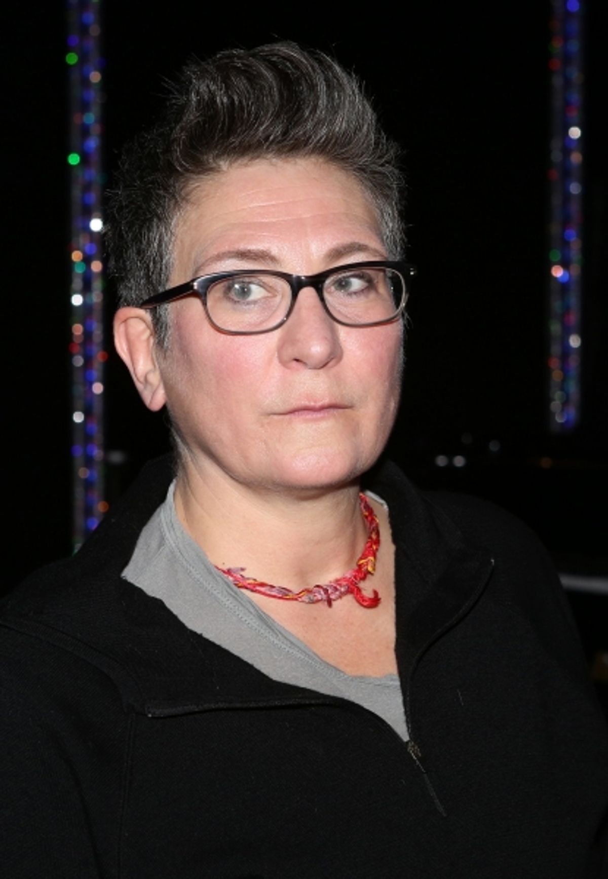 BACKSTAGE:  k.d. lang  at 