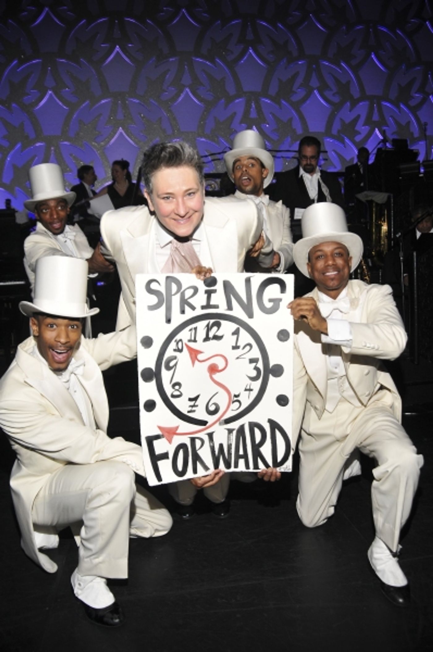 Photo Flash: k.d. lang and Company Remind New Yorkers to 'Spring Forward' AFTER MIDNIGHT  Image