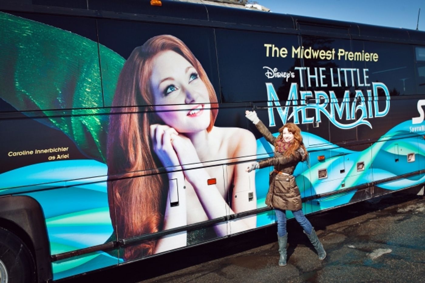 Photo Flash: Up Where They Walk! THE LITTLE MERMAID Takes to the Midwest Streets  Image