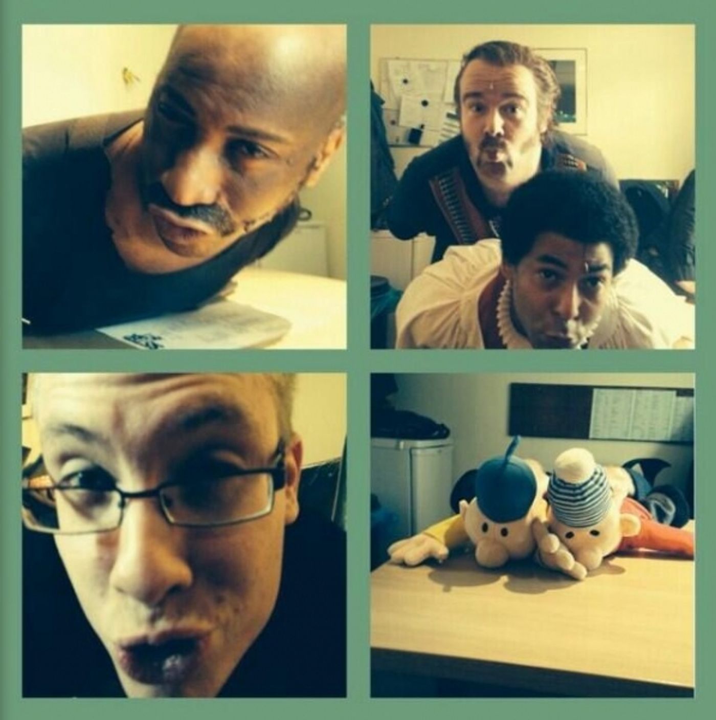 Photo Flash: Saturday Intermission Pics, March 8 - THE FANTASTICKS Prepare to Spring Ahead, KINKY BOOTS Welcomes ROCKY & More!  Image