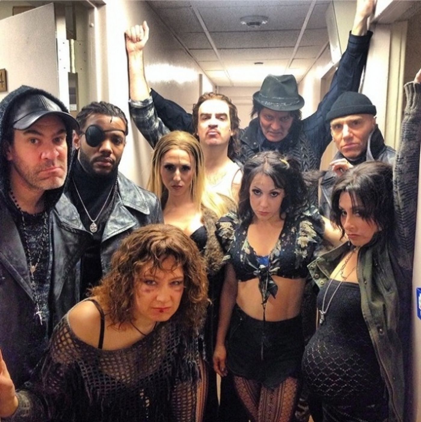 Photo Flash: Saturday Intermission Pics, March 8 - THE FANTASTICKS Prepare to Spring Ahead, KINKY BOOTS Welcomes ROCKY & More!  Image