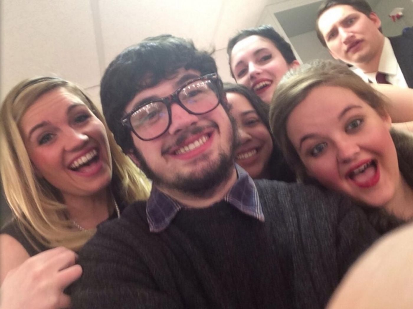 Photo Flash: Saturday Intermission Pics, March 8 - THE FANTASTICKS Prepare to Spring Ahead, KINKY BOOTS Welcomes ROCKY & More!  Image