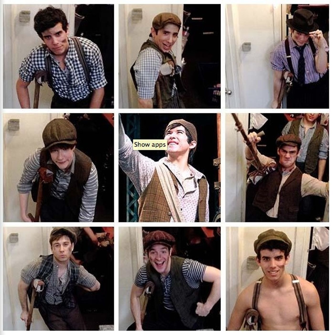 Photo Flash: Saturday Intermission Pics, March 8 - THE FANTASTICKS Prepare to Spring Ahead, KINKY BOOTS Welcomes ROCKY & More!  Image