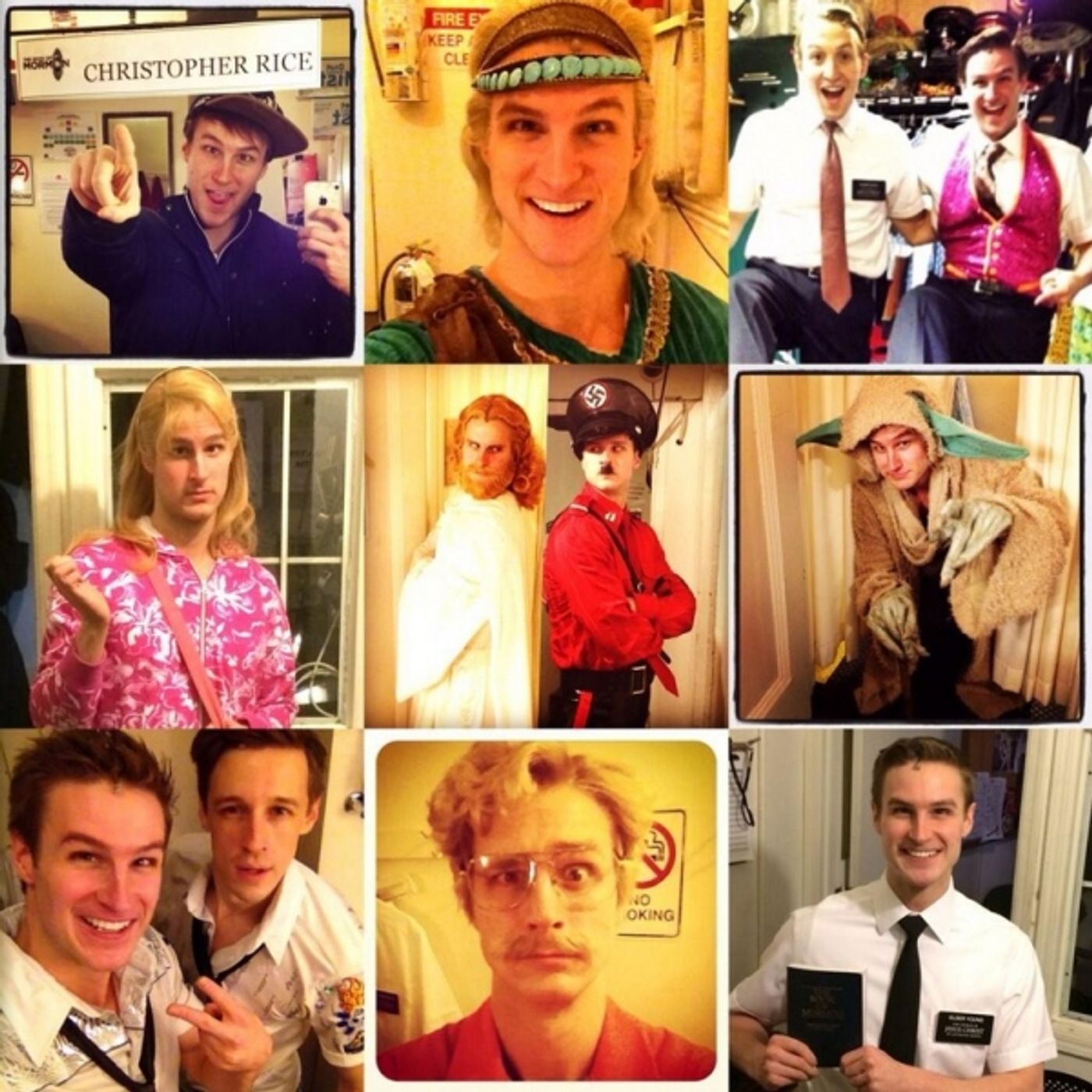 Photo Flash: Saturday Intermission Pics, March 8 - THE FANTASTICKS Prepare to Spring Ahead, KINKY BOOTS Welcomes ROCKY & More!  Image