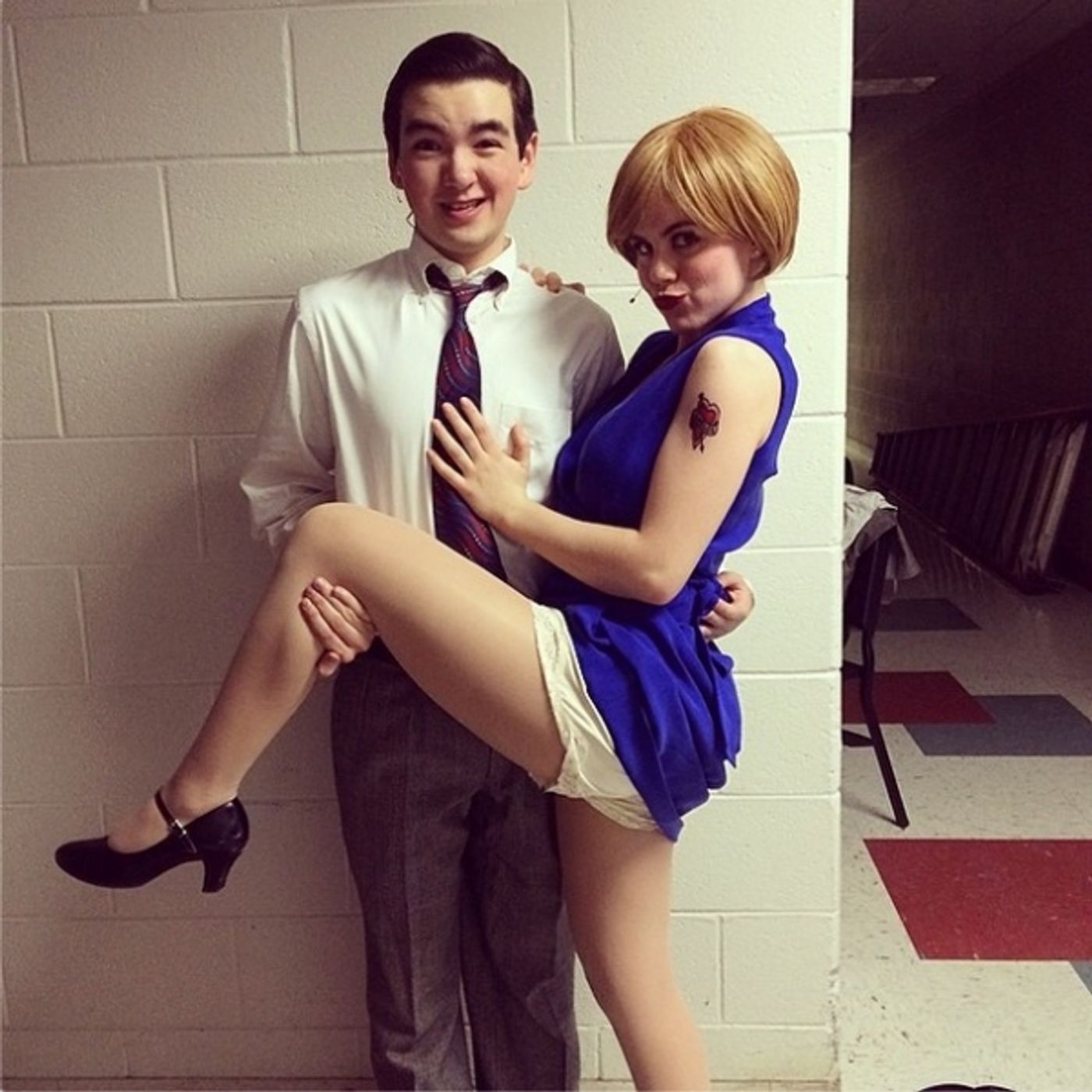 Photo Flash: Saturday Intermission Pics, March 8 - THE FANTASTICKS Prepare to Spring Ahead, KINKY BOOTS Welcomes ROCKY & More!  Image