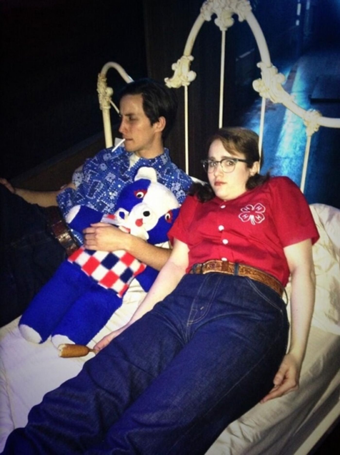 Photo Flash: Saturday Intermission Pics, March 8 - THE FANTASTICKS Prepare to Spring Ahead, KINKY BOOTS Welcomes ROCKY & More!  Image